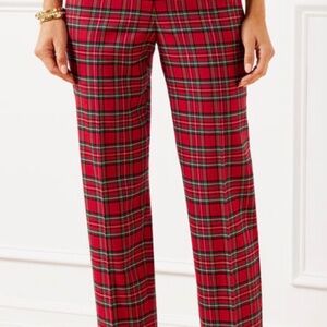 TALBOTS APPLE CIDER PLAID SIZE 10